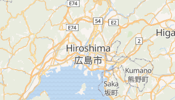 Carte en ligne de Hiroshima