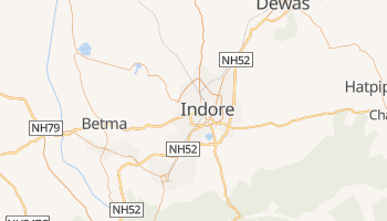 Carte en ligne de Indore