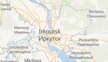 Carte en ligne de Irkutsk