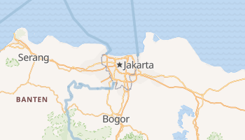 Carte en ligne de Jakarta