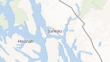 Carte en ligne de Juneau