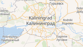 Carte en ligne de Kaliningrad