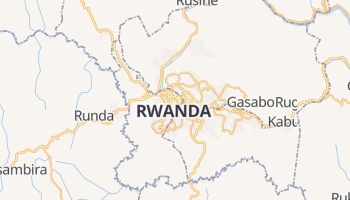 Carte en ligne de Kigali
