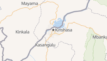 Carte en ligne de Kinshasa