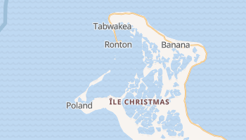 Carte en ligne de Île Christmas