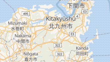 Carte en ligne de Kitakyūshū