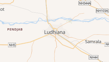 Carte en ligne de Ludhiana