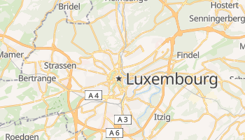 Carte en ligne de Luxembourg