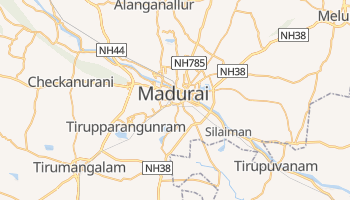 Carte en ligne de Madurai