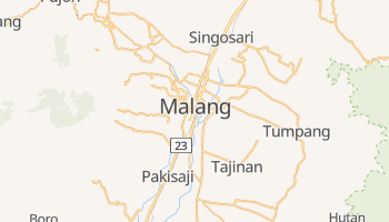 Carte en ligne de Malang