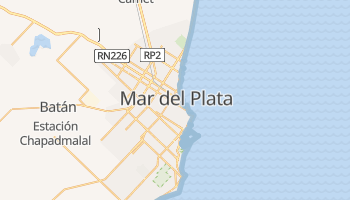 Carte en ligne de Mar del Plata