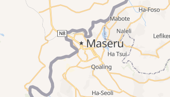 Carte en ligne de Maseru