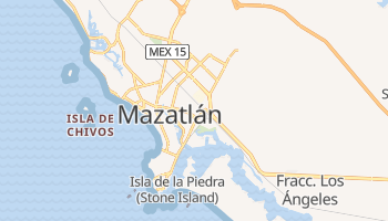 Carte en ligne de Mazatlán