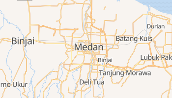 Carte en ligne de Medan