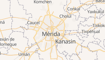 Carte en ligne de Mérida
