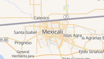 Carte en ligne de Mexicali