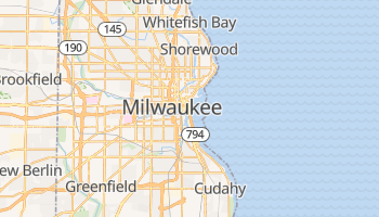Carte en ligne de Milwaukee