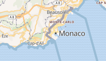 Carte en ligne de Principauté de Monaco