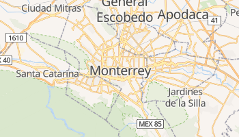 Carte en ligne de Monterrey