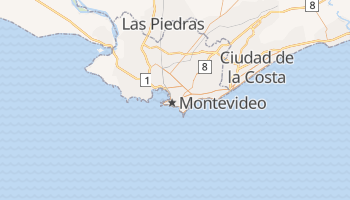 Carte en ligne de Montevideo