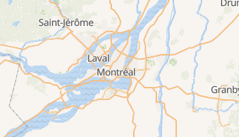 Carte en ligne de Montréal