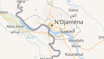 Carte en ligne de Ndjamena
