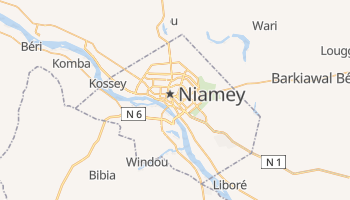 Carte en ligne de Niamey