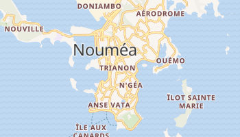 Carte en ligne de Noumea