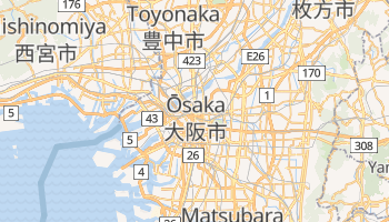 Carte en ligne de Ōsaka