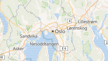 Carte en ligne de Oslo