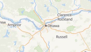 Carte en ligne de Ottawa