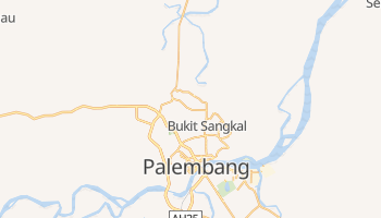 Carte en ligne de Palembang