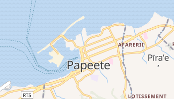 Carte en ligne de Papeete