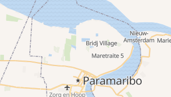 Carte en ligne de Paramaribo
