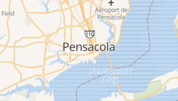 Carte en ligne de Pensacola