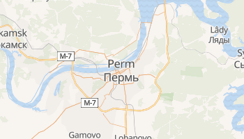 Carte en ligne de Perm