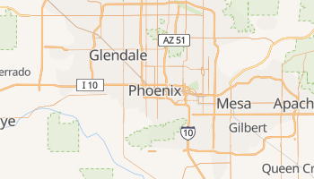 Carte en ligne de Phoenix