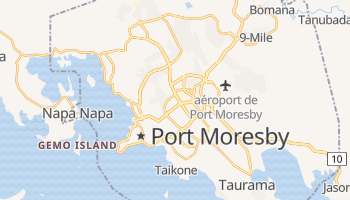 Carte en ligne de Port Moresby