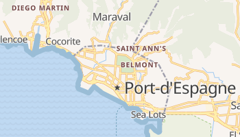 Carte en ligne de Port-d'Espagne