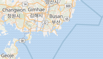 Carte en ligne de Pusan