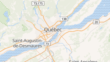 Carte en ligne de Québec