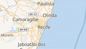 Carte en ligne de Recife
