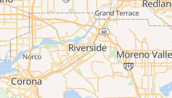 Carte en ligne de Riverside