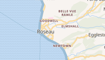 Carte en ligne de Roseau
