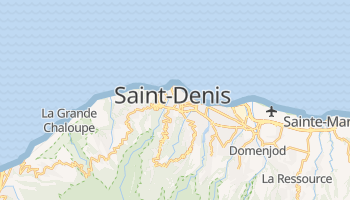 Carte en ligne de Saint-Denis