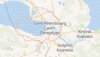 Carte en ligne de Saint-Peterburg (Rus)