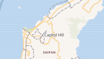 Carte en ligne de Saipan