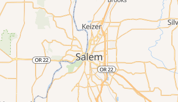 Carte en ligne de Salem