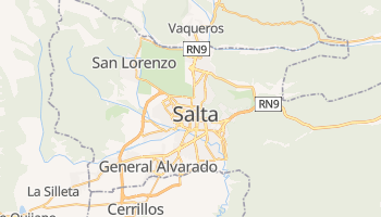 Carte en ligne de Salta