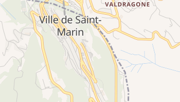 Carte en ligne de Saint-Marin